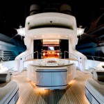 Mangusta 105 at night