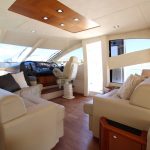 Bluemarine Charter Sunseeker 60 Cockpit