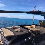Sacs Rebel 47 Open Bluemarine Charter Deck Bimini